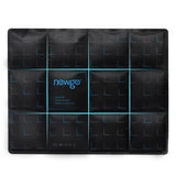 NEWGO bolsa de hielo grande, vista frontal, distribución uniforme para hombro.