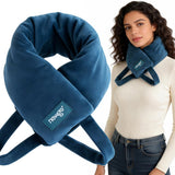 NEWGO calentador cuello microondas, frente: calor rápido para cuello tenso.