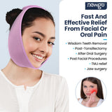 NEWGO cinta para cabeza ajustable mantiene el hielo estable durante recuperación