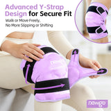 NEWGO compresa fría para rodilla, correas ajustables para evitar deslizamientos.