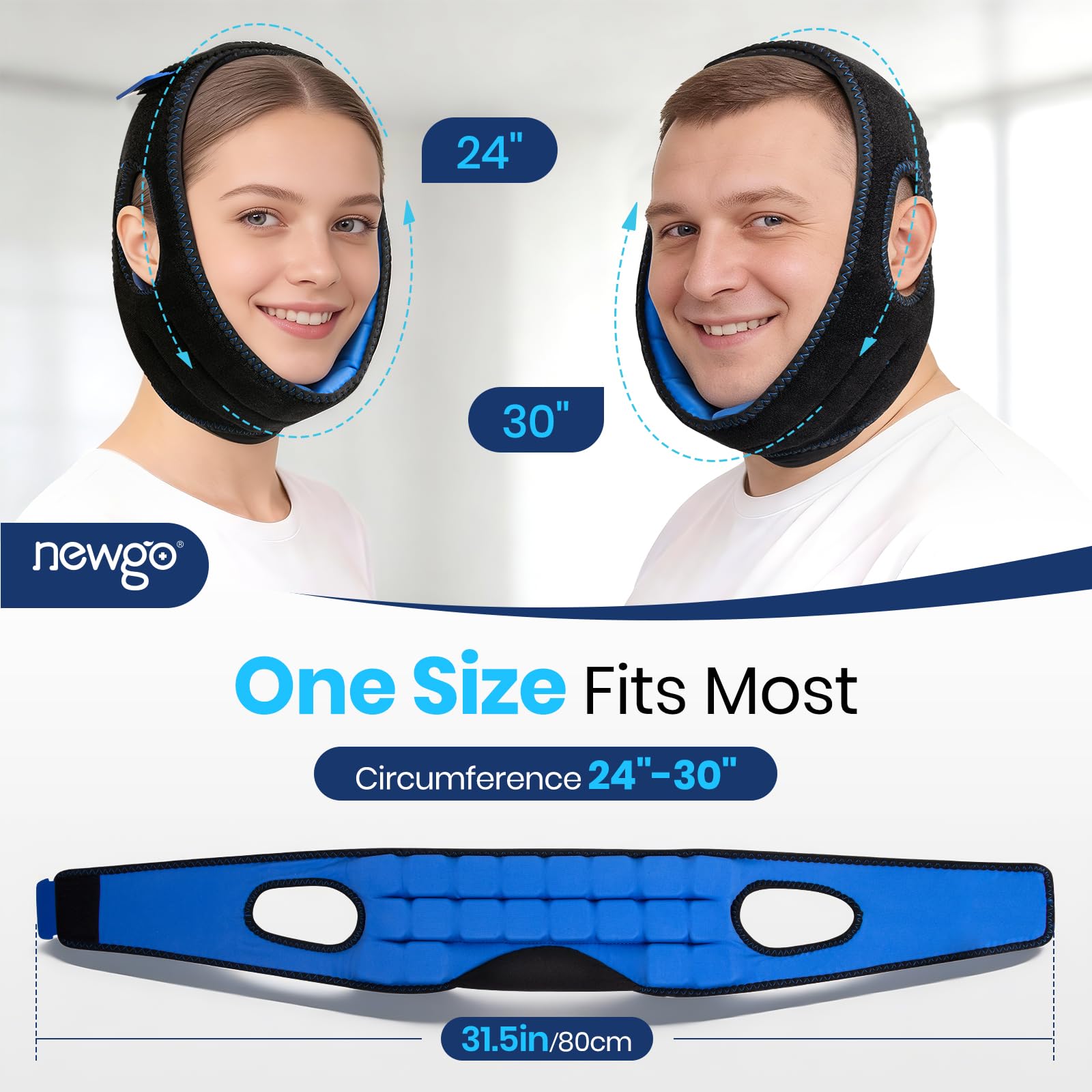 NEWGO correas ajustables para un ajuste personalizado y fijación segura
