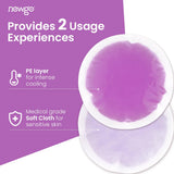NEWGO compresas de gel redondas para frío y calor, distribución uniforme