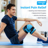 NEWGO diseño en Y ergonómico que se ajusta bien a la rodilla