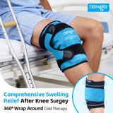 NEWGO compresa de rodilla con doble cara para mayor comodidad