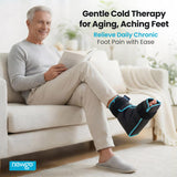 NEWGO Foot Ice Pack Wrap favorece recuperación del tobillo.