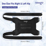 NEWGO gel permanece frío incluso tras congelar, para uso prolongado.