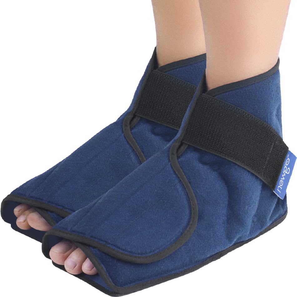 NEWGO hielo para bota-pie, alivio cómodo para pie cansado tras entrenamiento