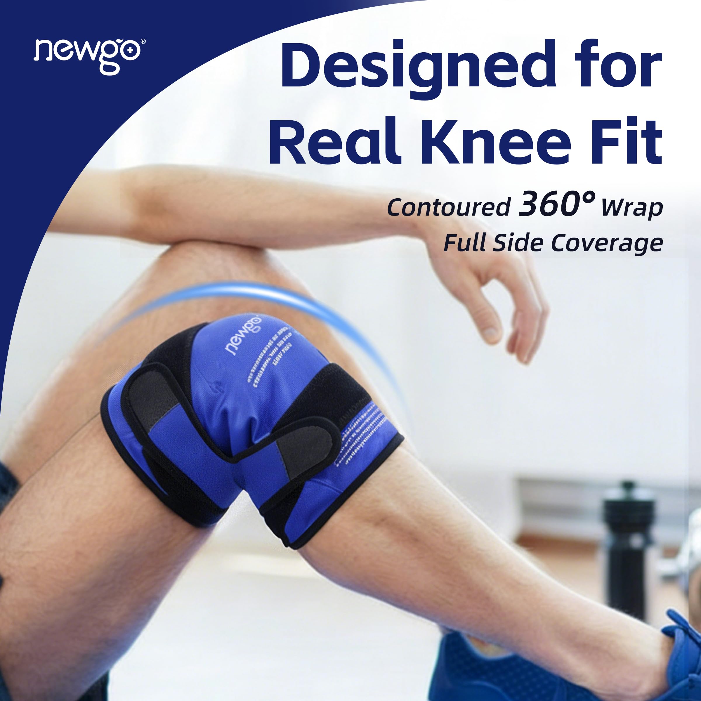 NEWGO rodilla: piel sensible para uso postoperatorio cómodo