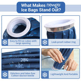 NEWGO bolsa de hielo para terapia frío o caliente, flexible y versátil