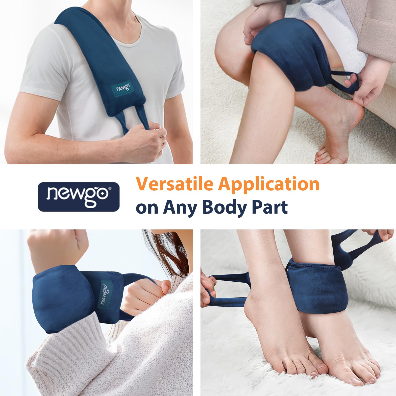 NEWGO uso ergonómico para hombros y cuello con soporte.