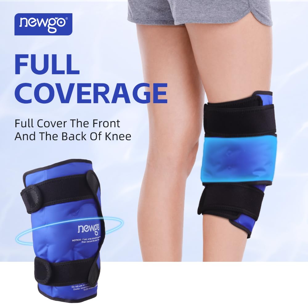 NEWGO XL detalle gel, cobertura homogénea para la rodilla