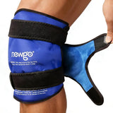 NEWGO XL rodilla frontal vista, cobertura amplia para enfriamiento uniforme