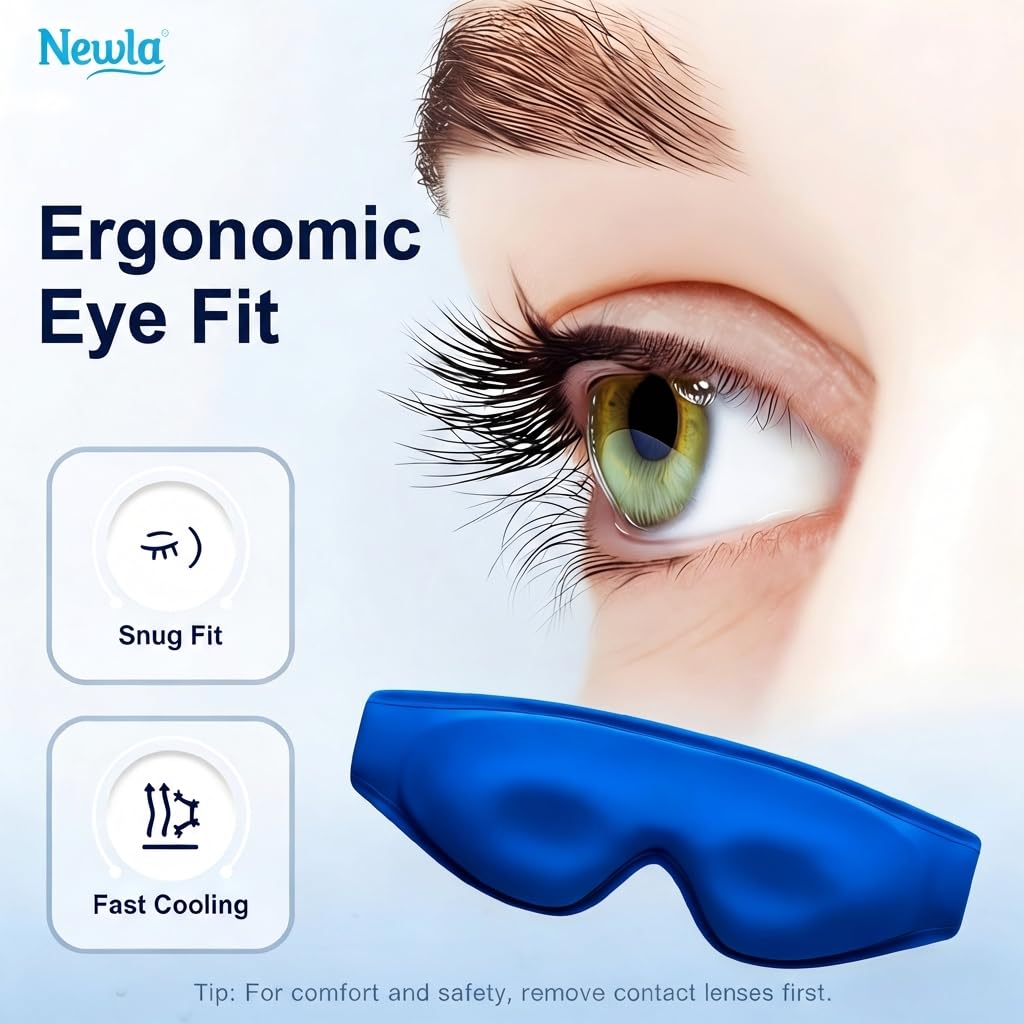 NEWLA gel frío para ojos ofrece alivio instantáneo de hinchazón