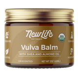 NewLife Naturals Bálsamo Vulva: envase de 2 oz para hidratación suave.