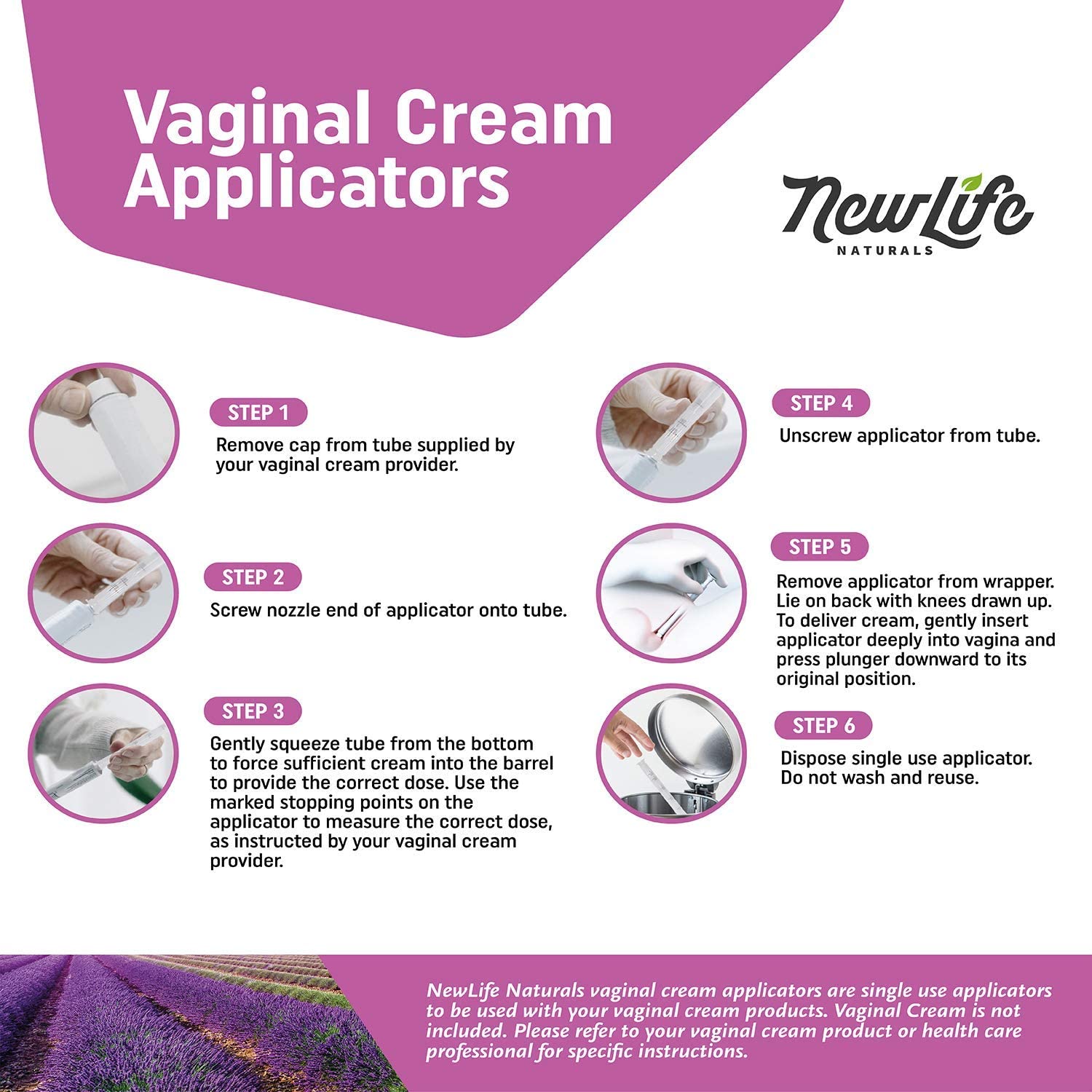 NewLife Naturals compatible con lubricantes y geles de venta libre.