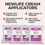 NewLife Naturals con medidas de dosificación impresas.