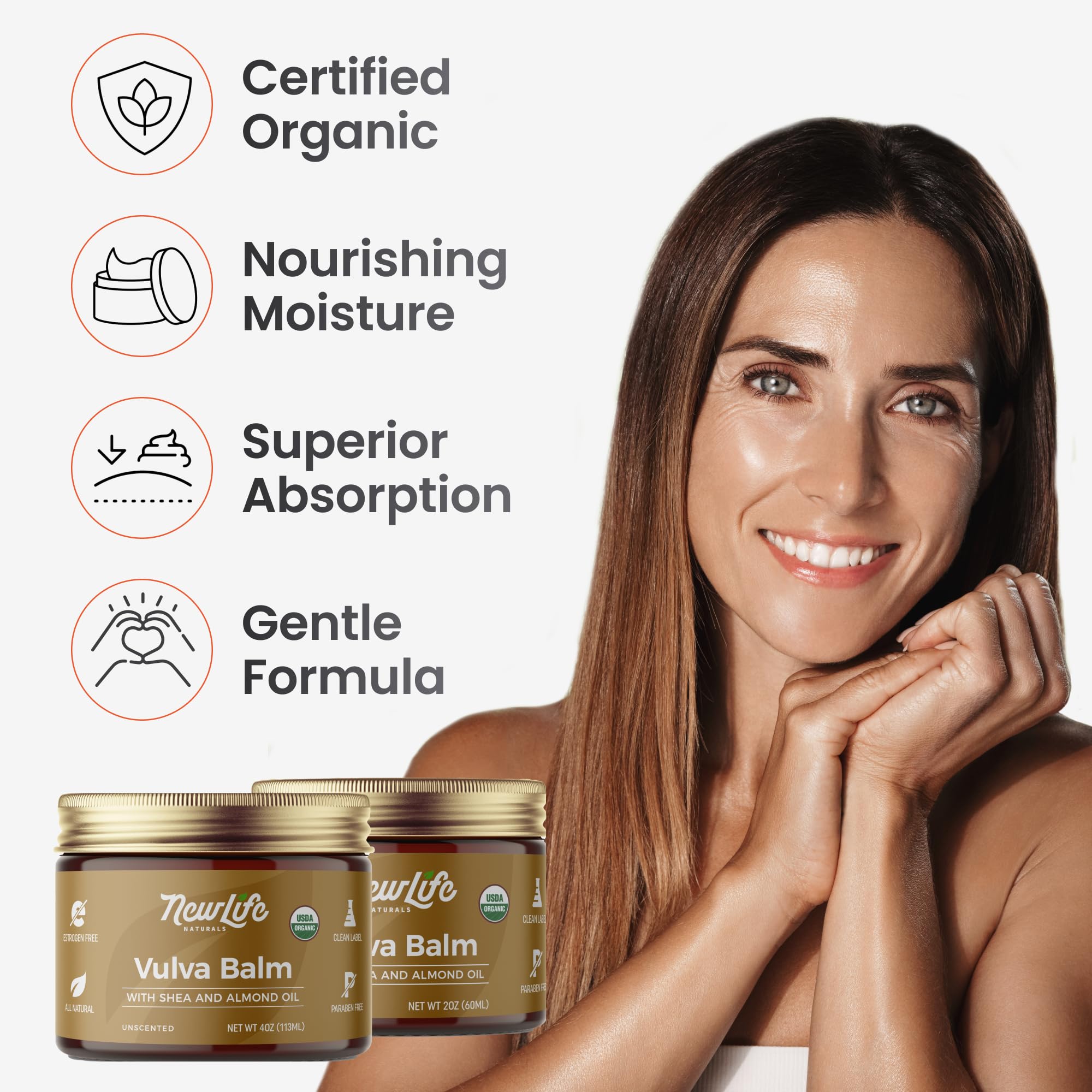 NewLife Naturals: miel orgánica, nutriente suave para la piel íntima.