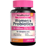 NewRhythm Probioticos Mujeres cápsulas: apoyo digestivo diario.