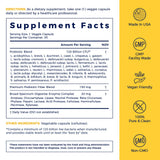 Cápsulas de NewRhythm Probiotics listas para uso diario en casa