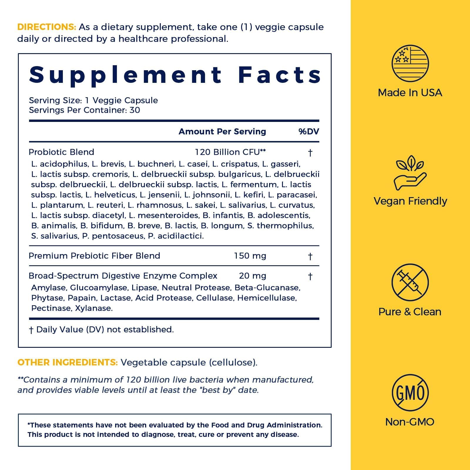 NewRhythm Probiotics uso diario para confort estomacal.
