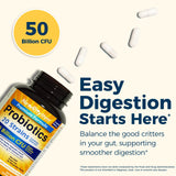 NewRhythm Probiotics, veinte-cepas, cápsulas para equilibrio intestinal.