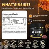 Etiqueta nutrimental de Newrish Shilajit, información clara y transparente.