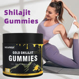 Ingrediente fulvico y minerales en Newrish Shilajit, visual de nutrientes.