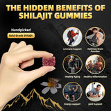 Gominolas Newrish Shilajit sabor Manuka para una experiencia agradable.