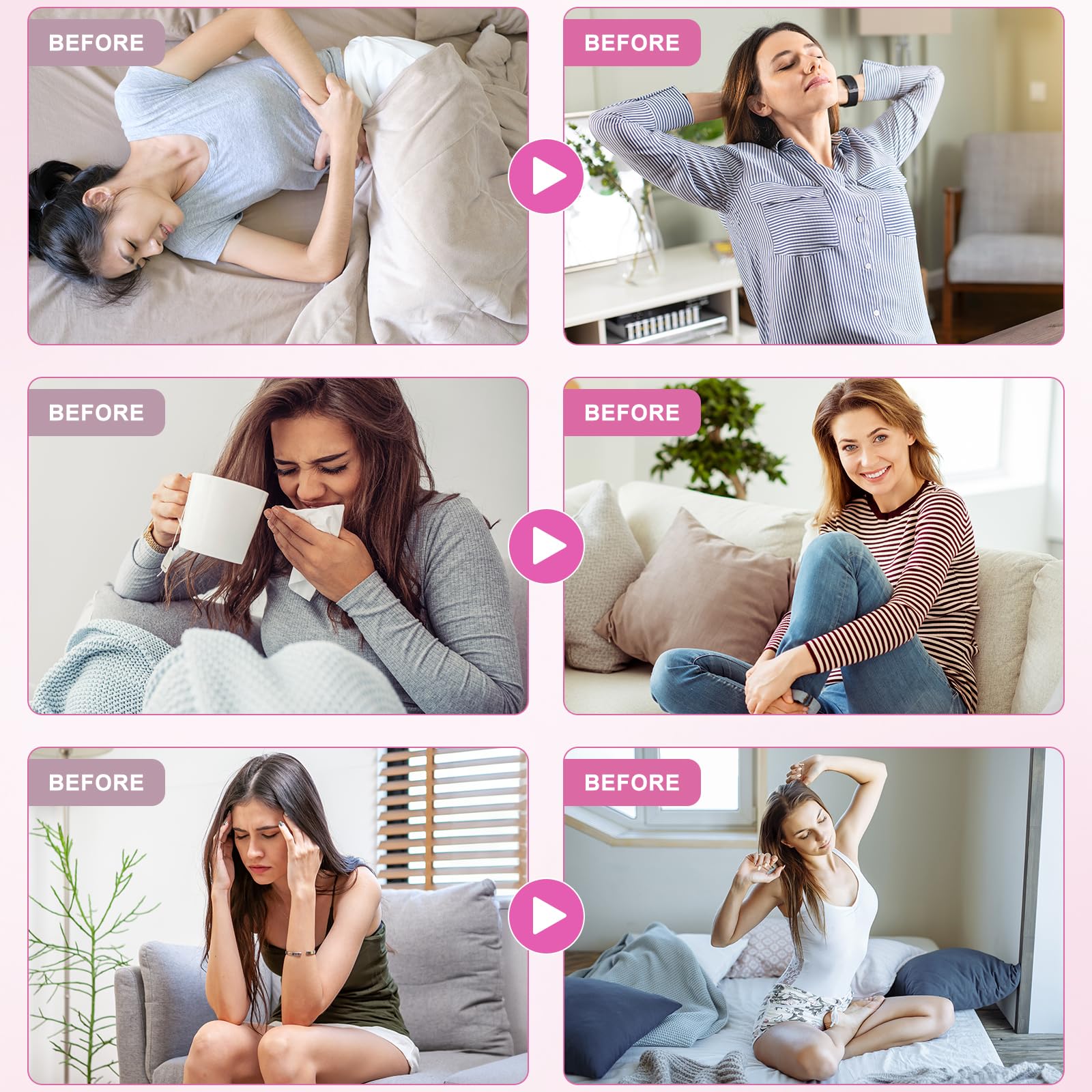 Consumo diario con newseel para apoyo al bienestar femenino.