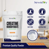Newtrivy Creatina Monohidrato libre de organismos modificados (OGM).