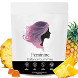 Gominolas NEWUREHO de piña para equilibrio femenino y bienestar diario