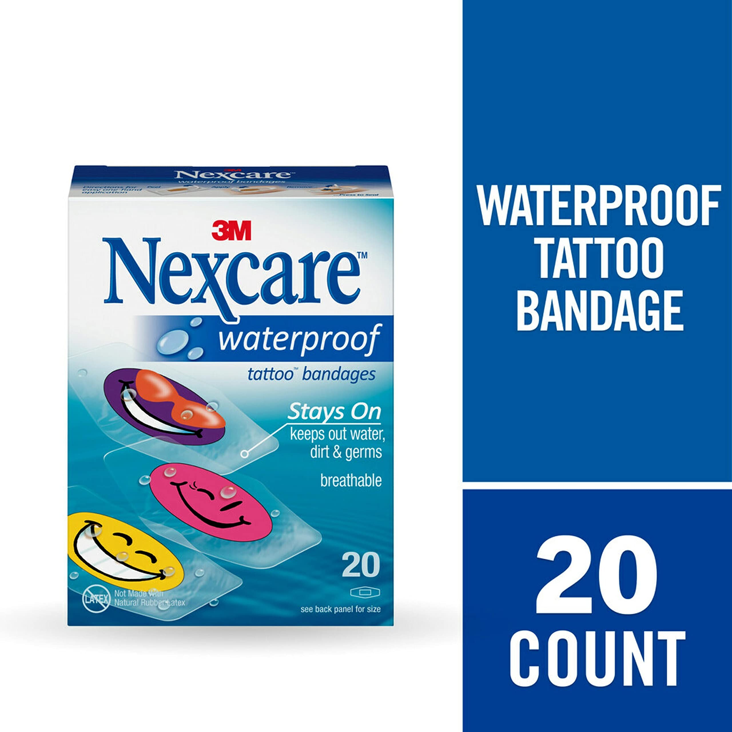 Nexcare curitas se mantienen puestas incluso con sudor.
