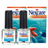 Nexcare Skin Crack Care Liquid, paquete de dos, ideal para grietas en dedos y manos.