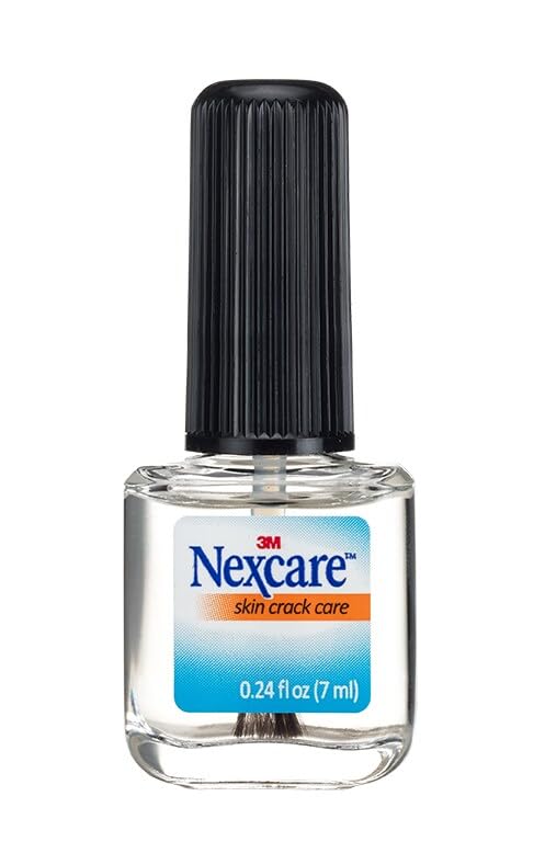 Nexcare Skin Crack Care Liquid crea sellado de larga duración.