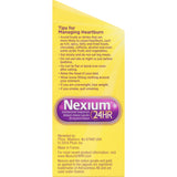 Dosis diaria de Nexium 24HR para alivio prolongado.