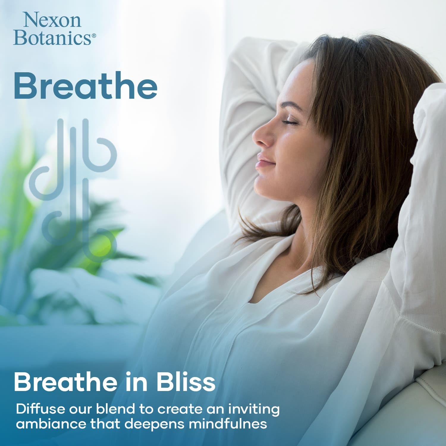 Nexon Botanics Breathe: aroma mentolado para sensación fresca.