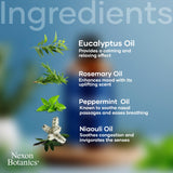 Nexon Botanics Breathe: aceites con mentol para sensación vigorizante.
