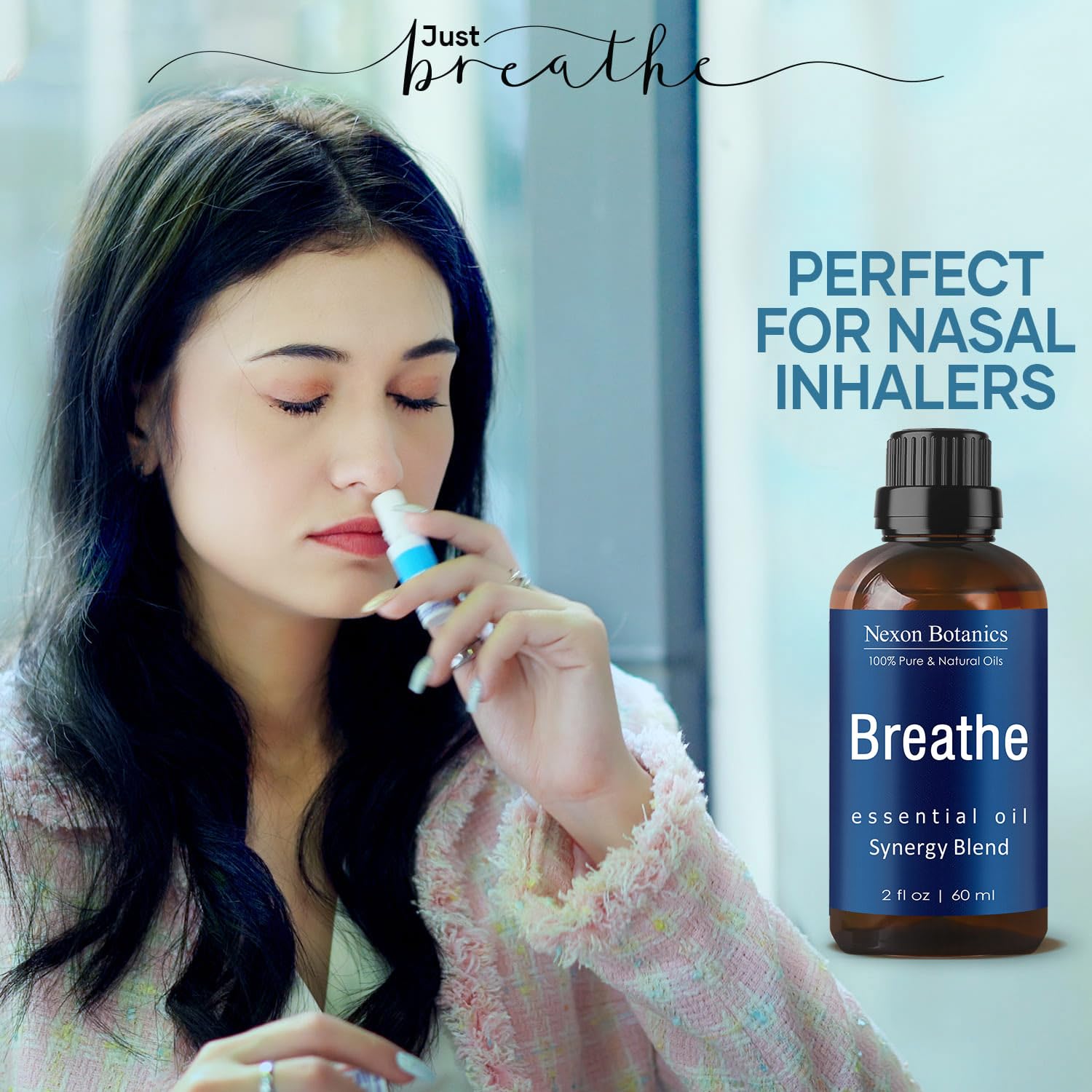 Nexon Botanics Breathe: nebulización suave en humidificador.