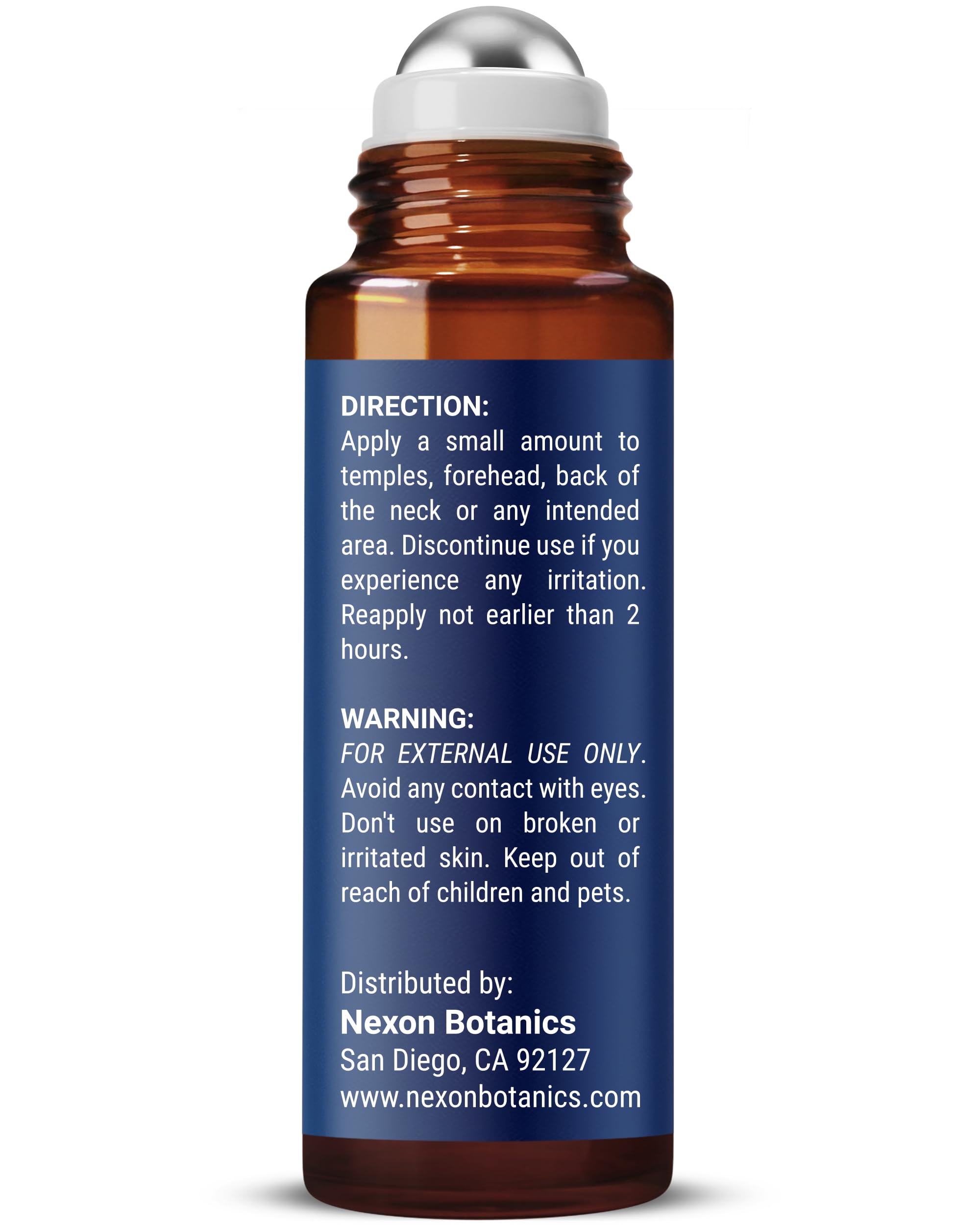 Nexon Botanics incienso rodillo aroma calmante para relajación
