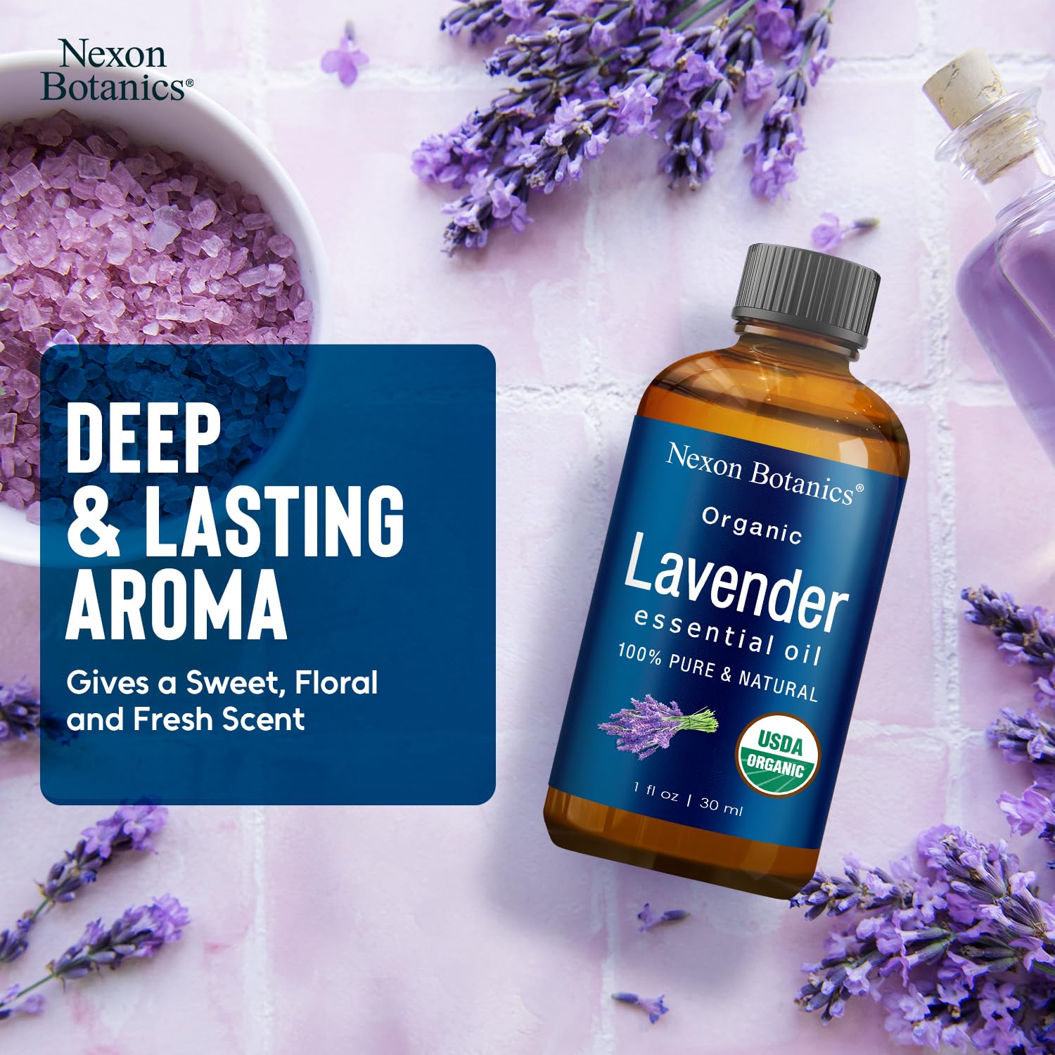 Nexon Botanics Lavanda: cuidado de la piel a través de formulaciones DIY.