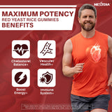 Nextdia gominolas arroz levadura roja textura: masticables y suaves al morder