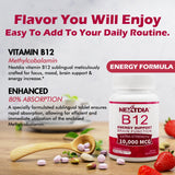 Nextdia B12 energía y enfoque diario con la fórmula methylcobalamina