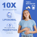 Nextdia Calcio AKG Liposomal, probióticos para apoyar la absorción intestinal.
