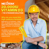 Embalaje externo 2pack de Nextdia D3K2: conveniente para reposición.