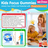 Gominolas Nextdia con vitamina C y D3 400 UI, ingredientes clave