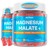 Gomitas Nextdia de magnesio malato en botella para energía sostenida