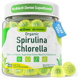 Nextdia gomitas spirulina-chlorella, empaque práctico para consumo diario.