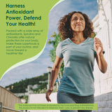Nextdia gomitas spirulina-chlorella, ingredientes basados en plantas y veganidad.