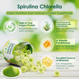 Nextdia gomitas spirulina-chlorella, sabor arandano y beneficio antioxidante.