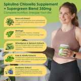 Nextdia gomitas spirulina-chlorella, aptas para dietas veganas.